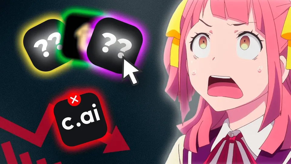 Thumbnail of the YouTube video “The Best Character ai Alternative With No Filters?” by MoeMoe