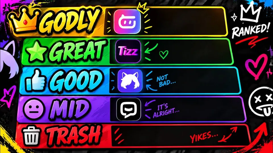 Thumbnail of the YouTube video “I tested these AI Roleplay apps” by King Calvin